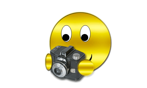 Smilie-Fotoapparat